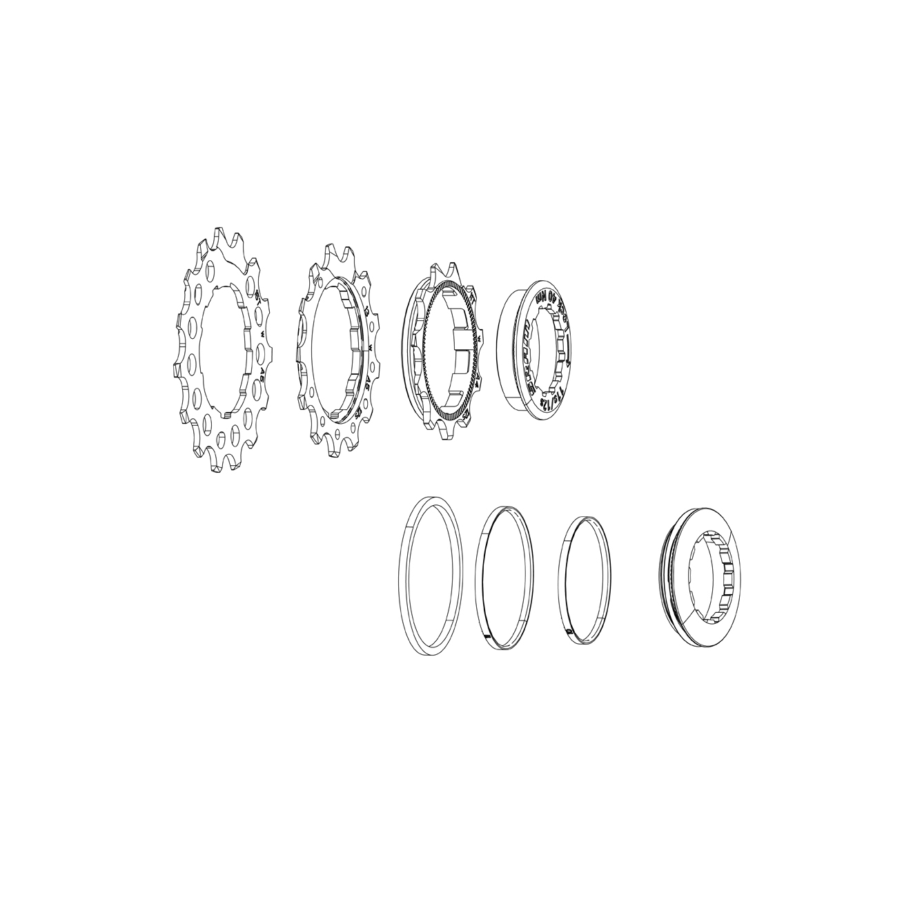 Cassette 11v SRAM Rival PG-1130 11-28 - Shimano - Poids 271g