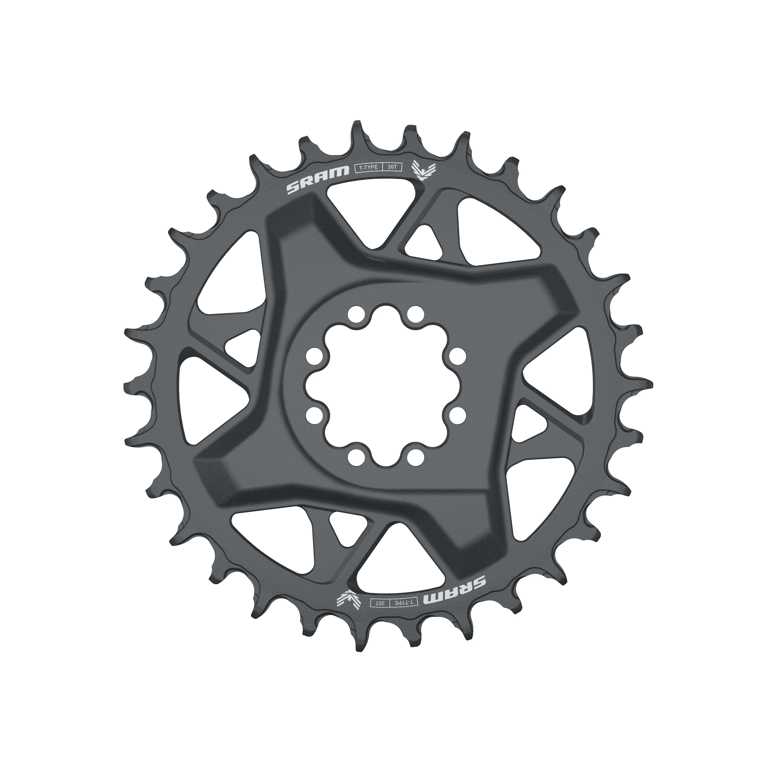PLATEAU MONO SRAM GX T-TYPE EAGLE BOOST 30 DENTS 12V DM OFFSET 3MM GRIS