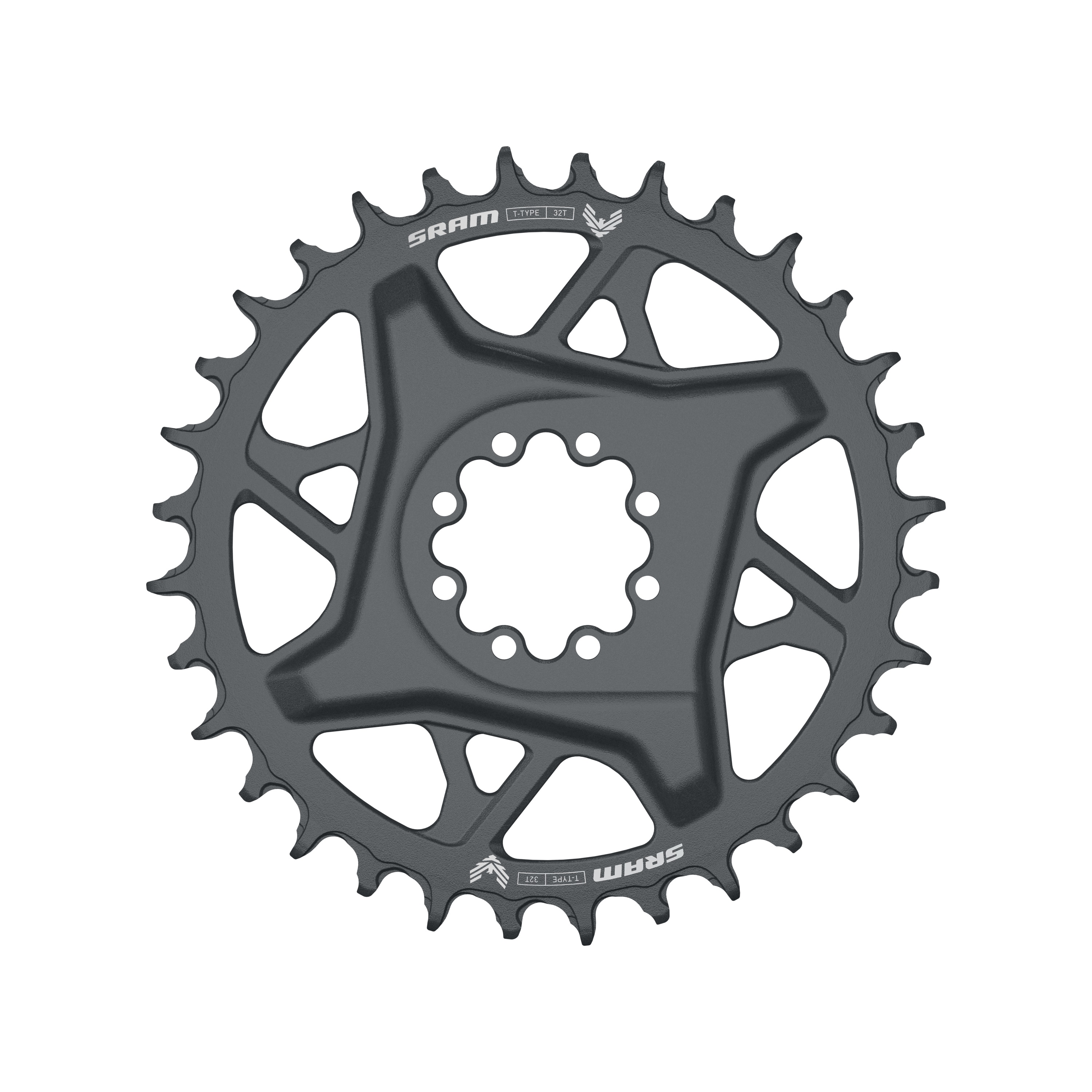 PLATEAU MONO SRAM GX T-TYPE EAGLE BOOST 32 DENTS 12V DM OFFSET 3MM GRIS