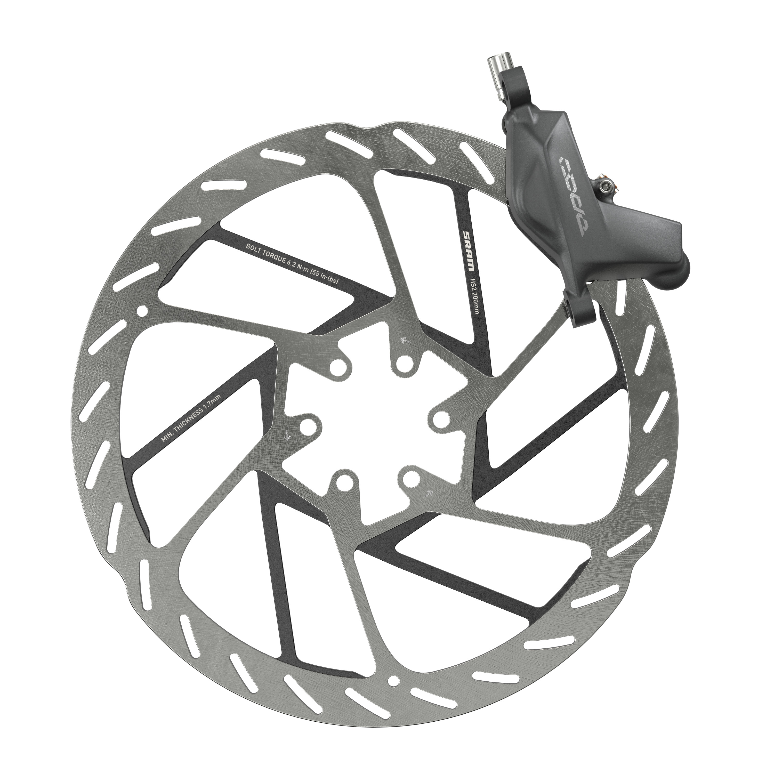 FREIN SRAM CODE BRONZE STEALTH LEVIER ALU DURITE 950MM GRIS
