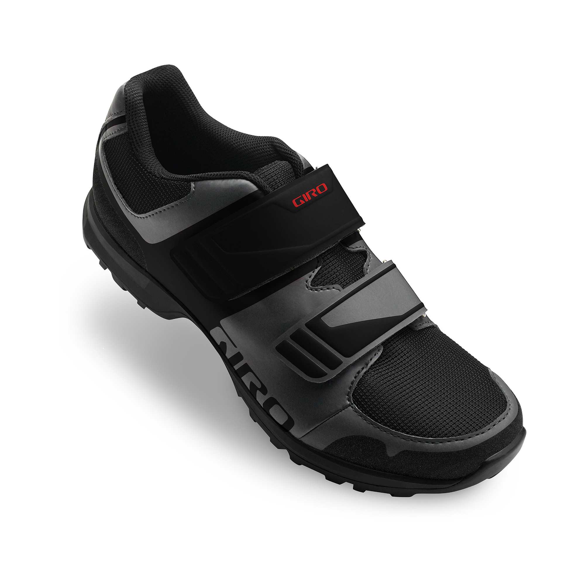 CHAUSSURE GRAVEL - VTT GIRO BERM FIXATION DOUBLE VELCRO COMPATIBLE SPD