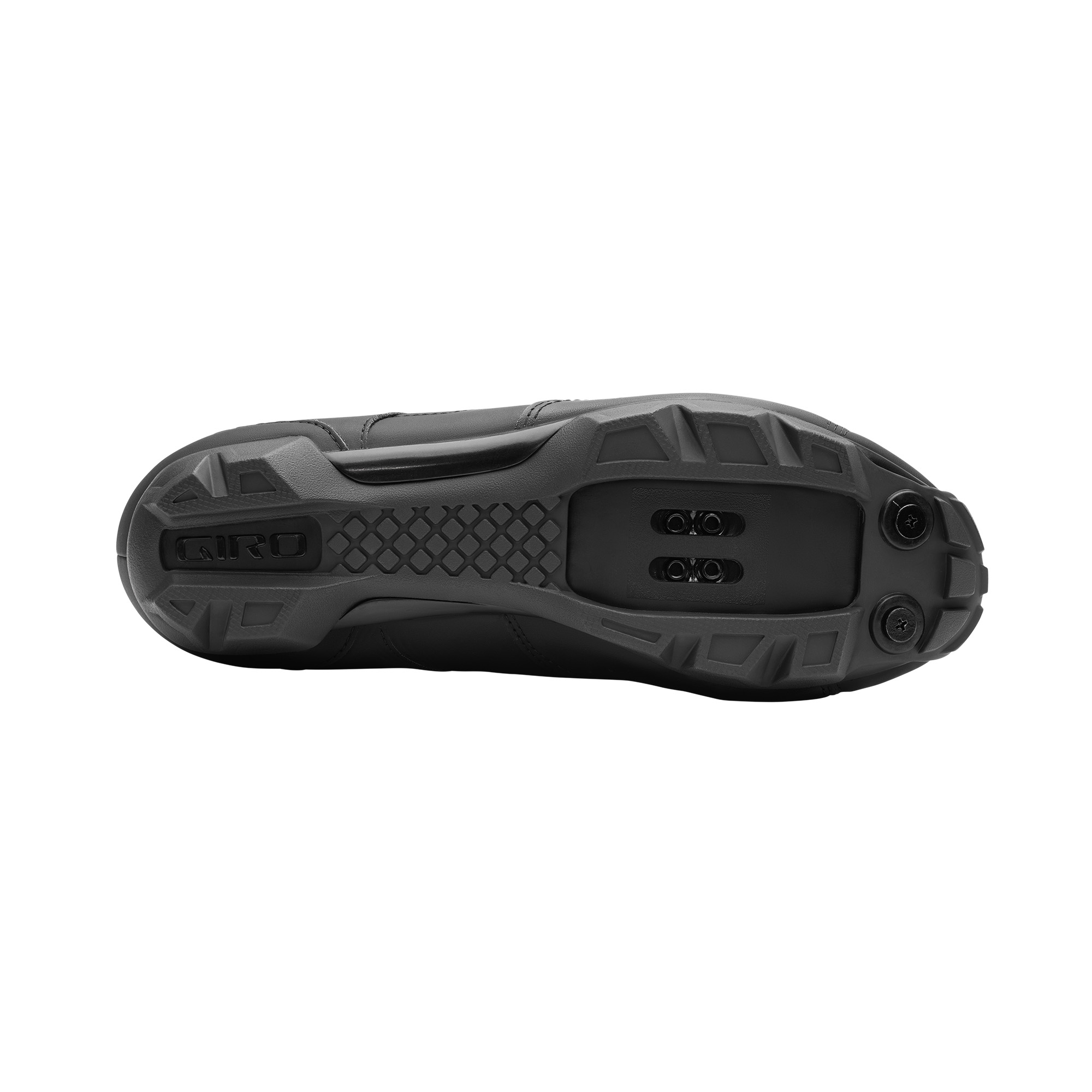 CHAUSSURE VTT GIRO CYLINDER II NOIR T45 FIXATION MICROCLIP BOA-VELCRO COMPATIBLE SPD (PAIRE)