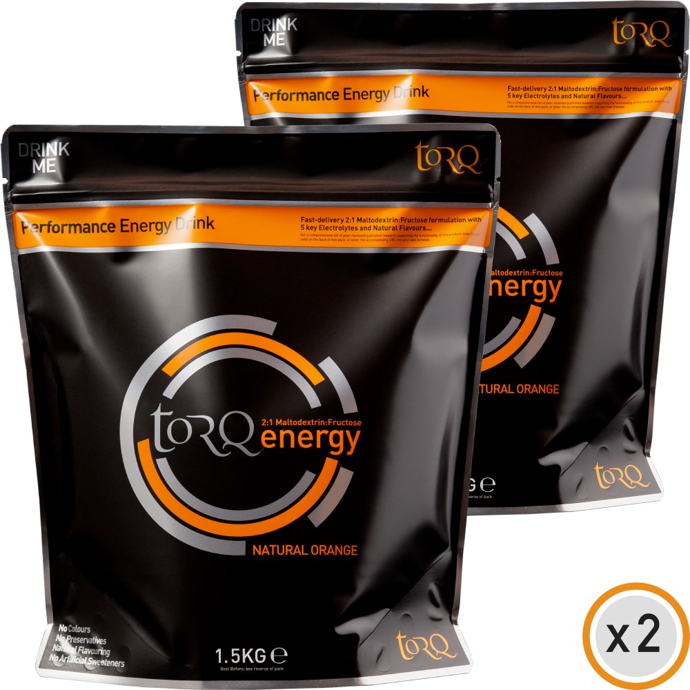 Torq BOISSON ENERGY (1,5 kg x 2) ORANGE