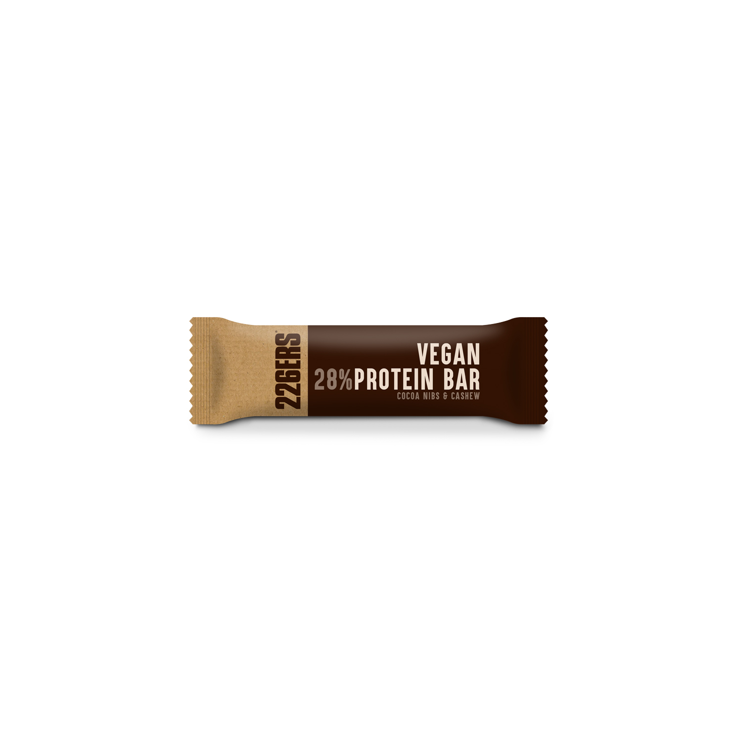 226ers BARRES PROTEINEES VEGAN 40G CACAO ET NOIX DE CAJOU