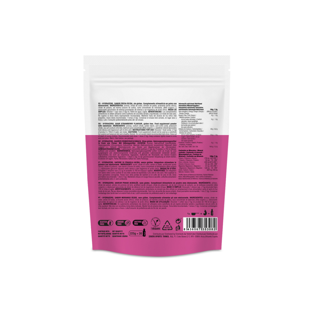 226ers BOISSON HYDRAZERO 225G FRAISE